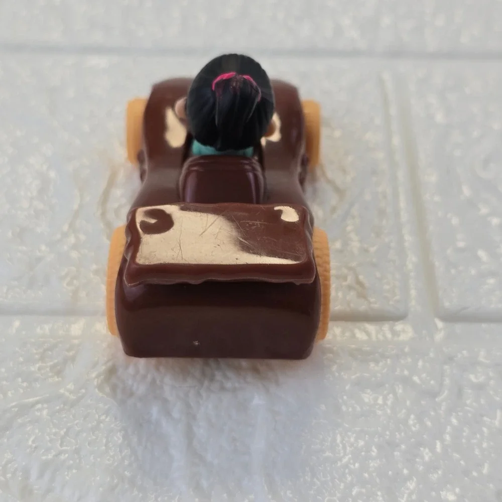 Disney Vanellope von Schweetz Race Car‎ Toy Kids Brown Sugar Rush 2018 McDonald